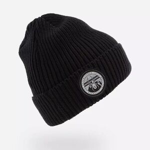 Spyder Black Knit Beanie Youth